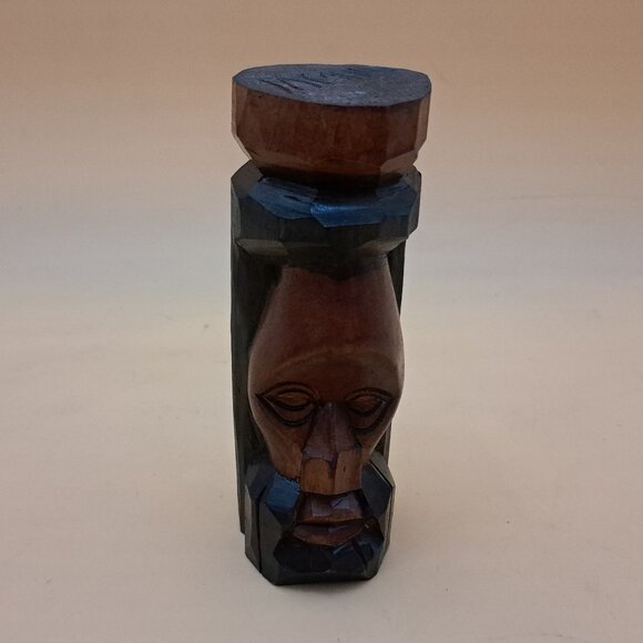 Three Jamaican Carved Statues - Picture 6 of 11